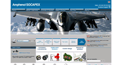 Desktop Screenshot of amphenol-socapex.com